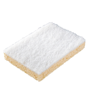 ABRASIF BLANC SUR EPONGE 12X8CM