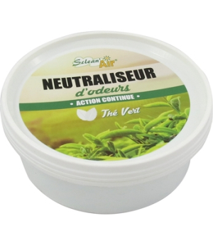 DESODORISANT GEL BOITIER NEUTRALISEUR D'ODEUR THE VERT 250G