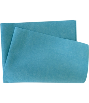 LAVETTE MICROFIBRE BLEUE NON TISSÉE 120G/MJ 3AX38CM - SACHET 25