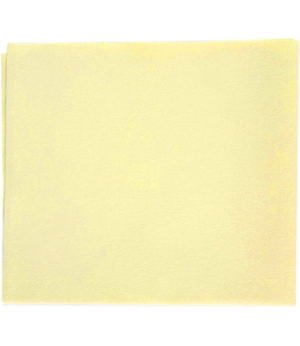LAVETTE MICROFIBRE Non Tissée JAUNE 40 X 38 CM - SACHET 5