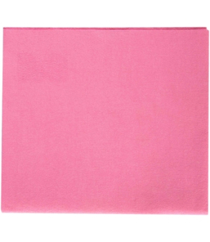 LAVETTE MICROFIBRE Non Tissée ROSE 40 X 38 CM - SACHET 5